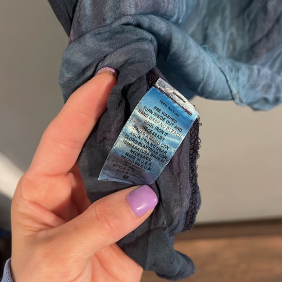 T PARTY dipdye the dye slip on dress size M - Picture 7 of 7